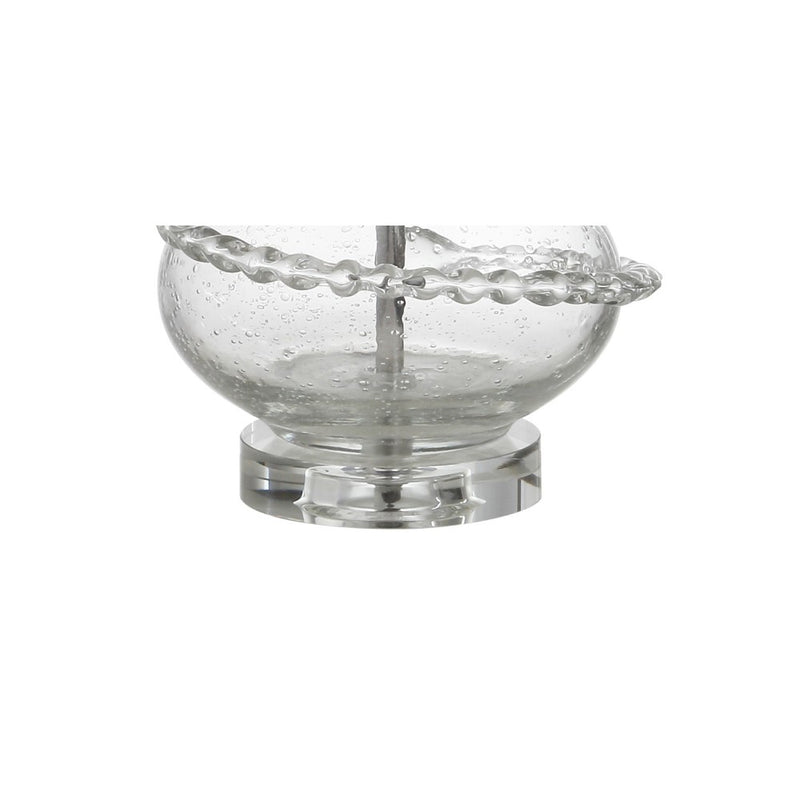Belle 31.5" Glass LED Table Lamp - JONATHAN Y