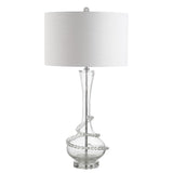 Belle 31.5" Glass LED Table Lamp - JONATHAN Y