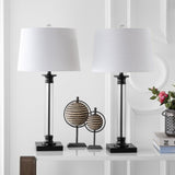 Mason 30" Glass and Metal LED Table Lamp - JONATHAN Y