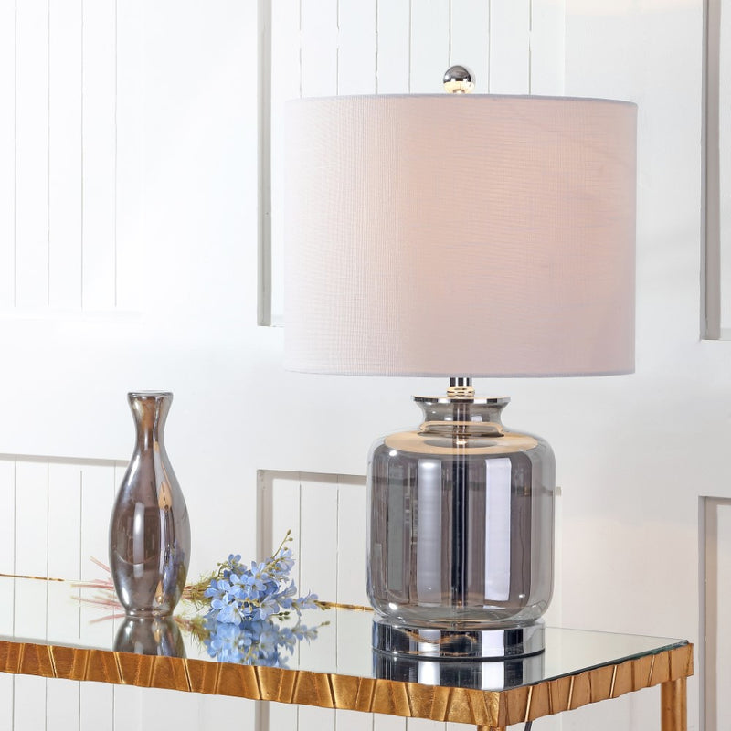 Marsh 22" Glass LED Table Lamp - JONATHAN Y