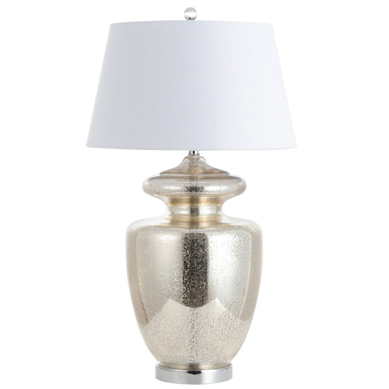 Hughes 31" Glass LED Table Lamp - JONATHAN Y