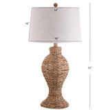 Elicia 31" Seagrass Weave LED Table Lamp