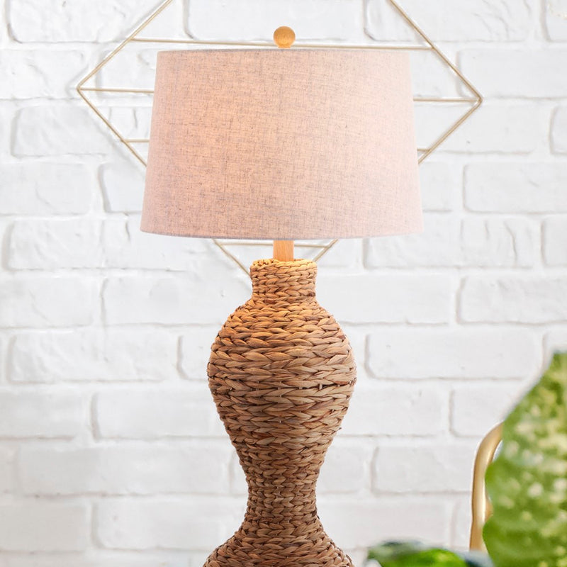Elicia 31" Seagrass Weave LED Table Lamp