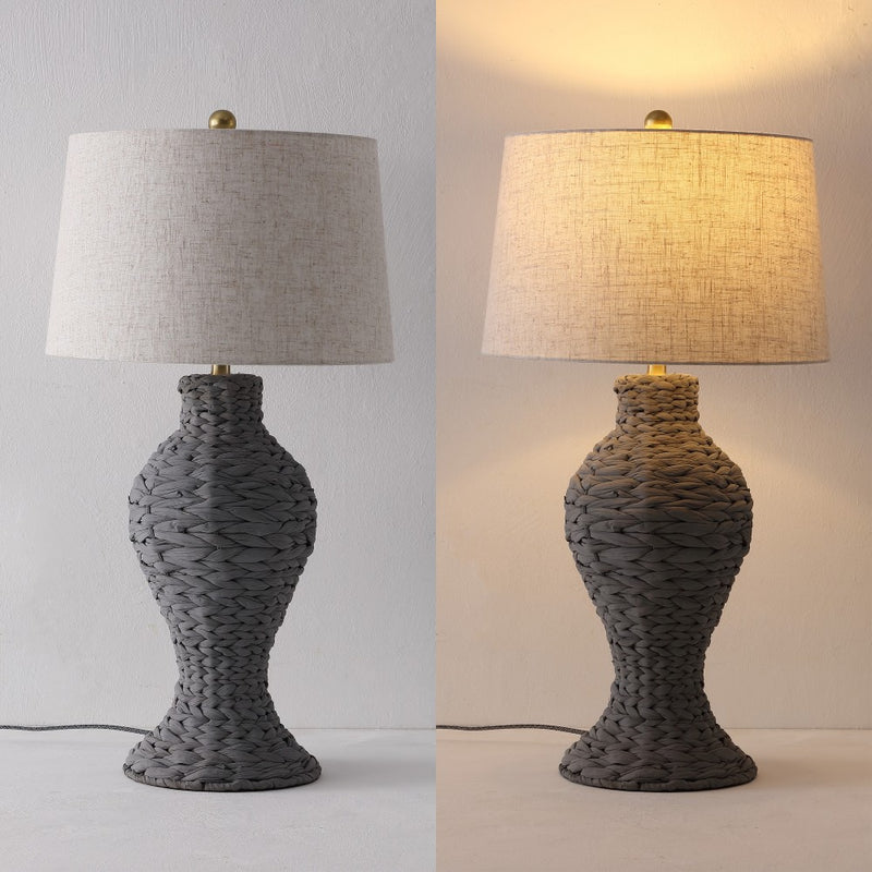 Elicia 31" Seagrass Weave LED Table Lamp