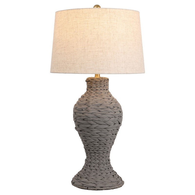 Elicia 31" Seagrass Weave LED Table Lamp