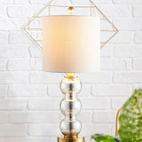 February 21" Glass/Metal LED Table Lamp