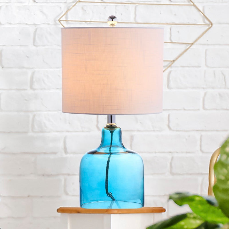 Gemma 19" Glass Bell LED Table Lamp - JONATHAN Y