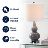 Anya 20.5" Mini Glass LED Table Lamp