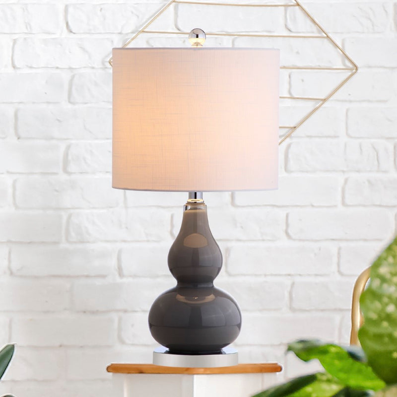 Anya 20.5" Mini Glass LED Table Lamp - JONATHAN Y