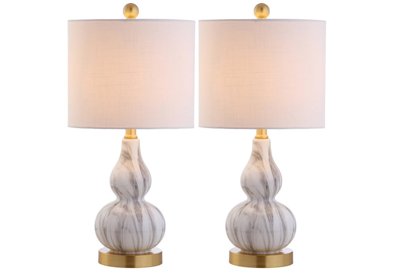 Anya 20.5" Mini Glass LED Table Lamp
