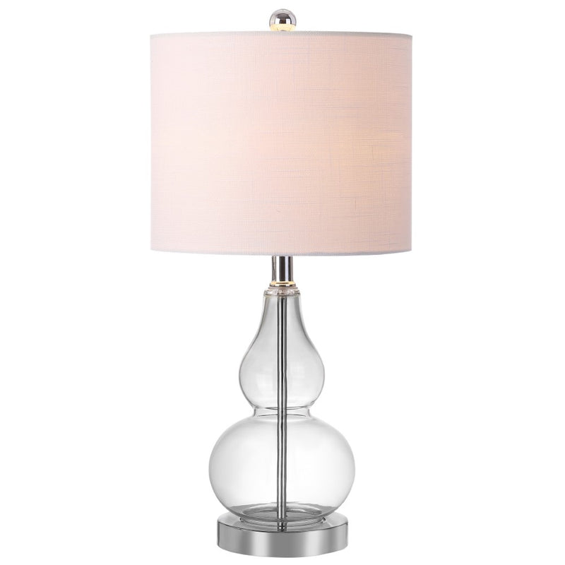 Anya 20.5" Mini Glass LED Table Lamp - JONATHAN Y