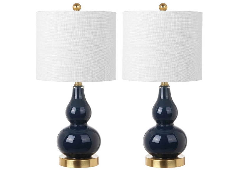 Anya 20.5" Mini Glass LED Table Lamp
