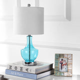 Colette 20" Mini Glass LED Table Lamp - JONATHAN Y