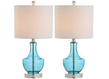 Colette 20" Mini Glass LED Table Lamp - JONATHAN Y