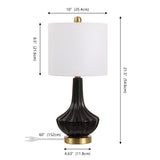 Parker 21.5" Ceramic Mini LED Table Lamp