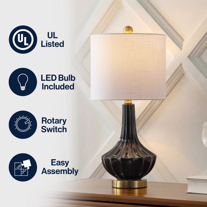 Parker 21.5" Ceramic Mini LED Table Lamp