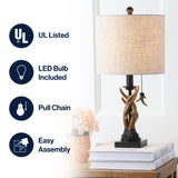Gaston 20.5" Resin Mini LED Table Lamp