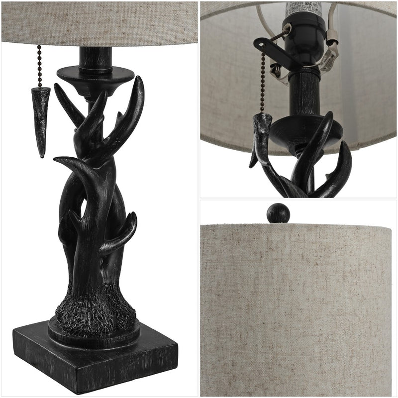 Gaston 20.5" Resin Mini LED Table Lamp