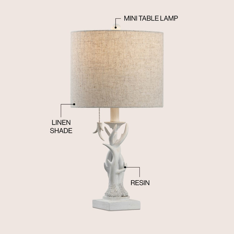 Gaston 20.5" Resin Mini LED Table Lamp