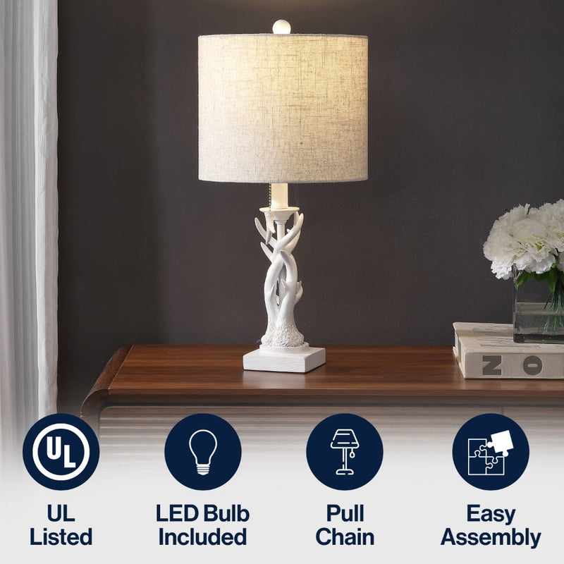 Gaston 20.5" Resin Mini LED Table Lamp