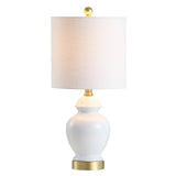 Perry 20" Ceramic/Metal LED Table Lamp - JONATHAN Y
