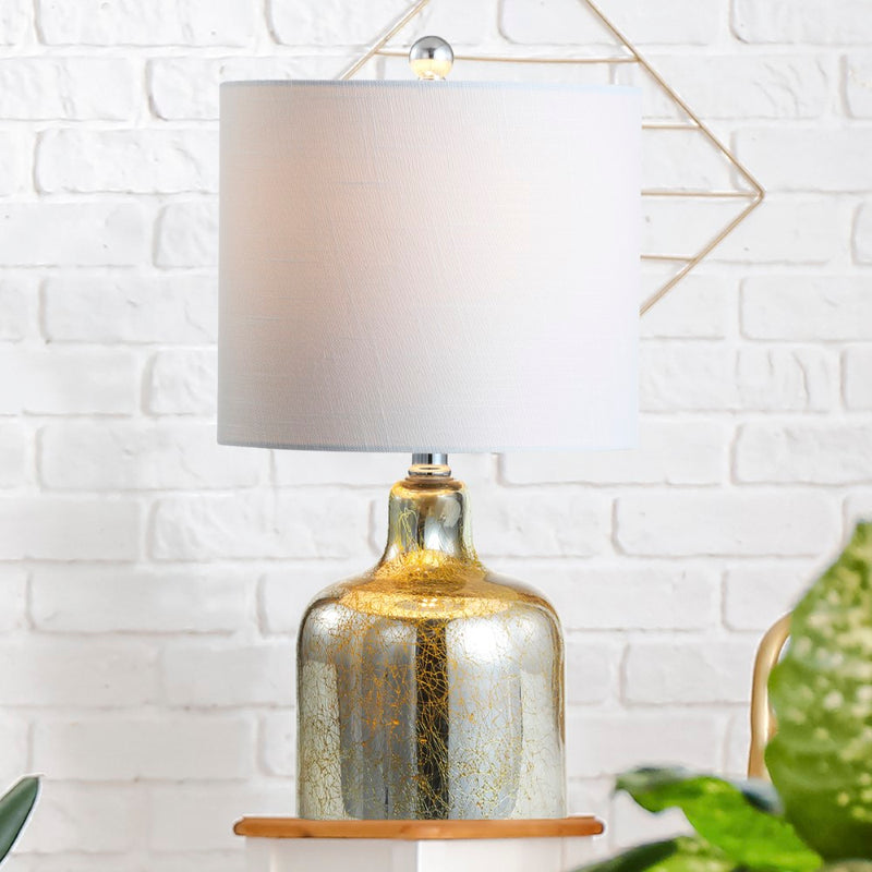 Gemma 19" Glass Bell LED Table Lamp - JONATHAN Y