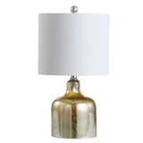 Gemma 19" Glass Bell LED Table Lamp - JONATHAN Y
