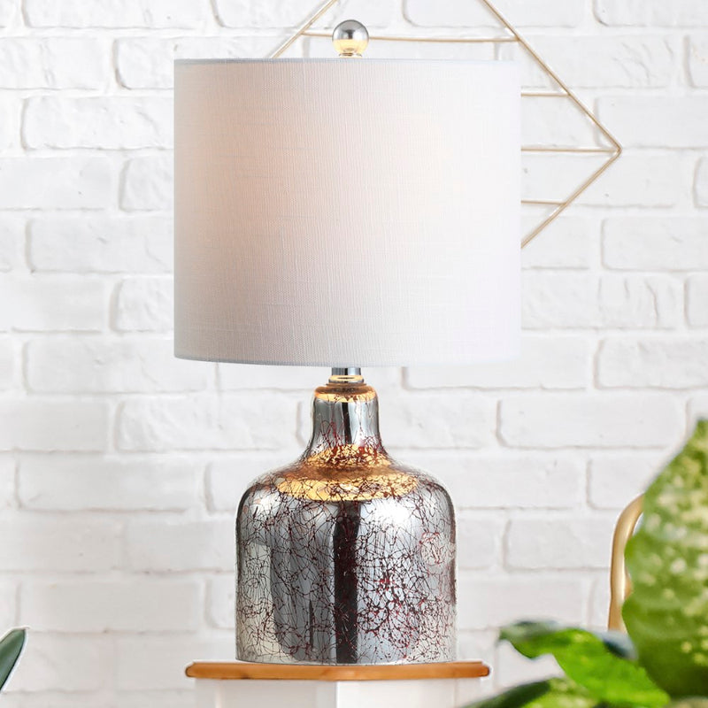 Gemma 19" Glass Bell LED Table Lamp
