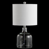 Gemma 19" Glass Bell LED Table Lamp - JONATHAN Y