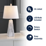 Owen 20.5" Resin LED Table Lamp
