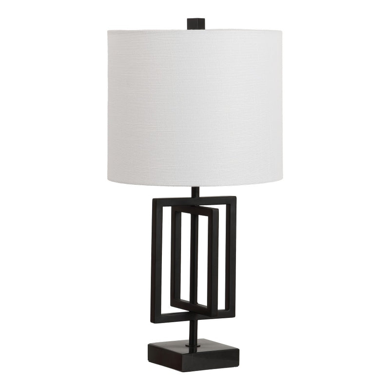Anya 20.25" Metal/Marble LED Table Lamp