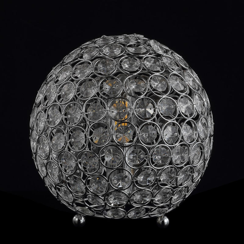 Gemma 8.25" Acrylic/Metal LED Table Lamp - JONATHAN Y