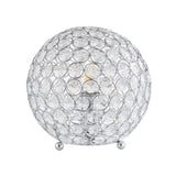 Gemma 8.25" Acrylic/Metal LED Table Lamp - JONATHAN Y