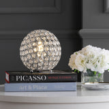 Gemma 8.25" Acrylic/Metal LED Table Lamp - JONATHAN Y