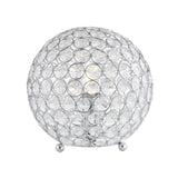 Gemma 8.25" Acrylic/Metal LED Table Lamp - JONATHAN Y