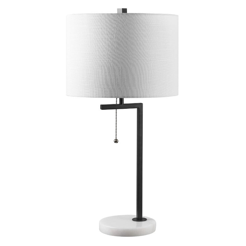 Alyssa 24.5" Metal/Marble LED Table Lamp - JONATHAN Y