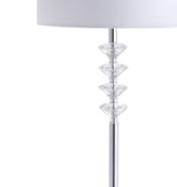 Mia 60.5" Crystal/Metal LED Floor Lamp
