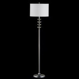 Mia 60.5" Crystal/Metal LED Floor Lamp
