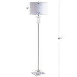 Aria 63" Crystal/Metal LED Floor Lamp