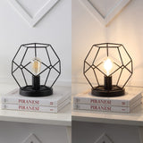 James 10" Metal/Marble LED Table Lamp - JONATHAN Y