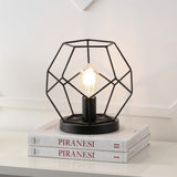 James 10" Metal/Marble LED Table Lamp - JONATHAN Y