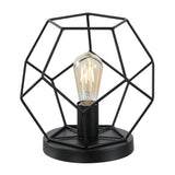 James 10" Metal/Marble LED Table Lamp - JONATHAN Y