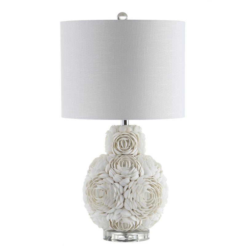 Seashell Rosette 24" LED Table Lamp - JONATHAN Y