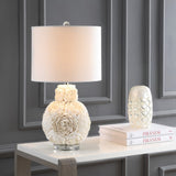 Seashell Rosette 24" LED Table Lamp - JONATHAN Y