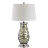 Douglas 28" Mosaic LED Table Lamp - JONATHAN Y