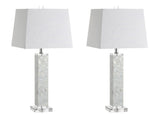 Noelle 28.5" Seashell LED Table Lamp - JONATHAN Y