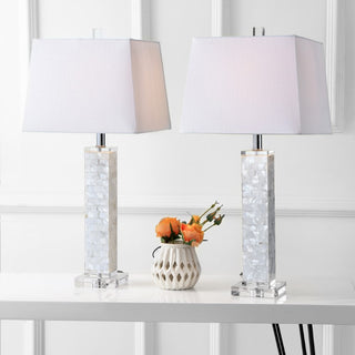 Noelle 28.5" Seashell LED Table Lamp - JONATHAN Y