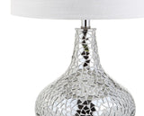 Emilia 26" Mirrored Mosaic LED Table Lamp - JONATHAN Y
