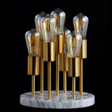 Pleiades 13.5" Modern Metal/Resin LED Accent Lamp - JONATHAN Y