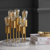 Pleiades 13.5" Modern Metal/Resin LED Accent Lamp - JONATHAN Y